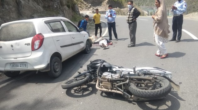 20-year-old motorcyclist killed in Doda road accident