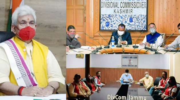 Lt Governor chairs meeting with office-bearers, volunteers of Indian Red Cross Society, J&K