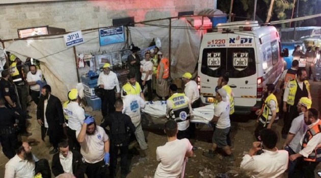 Forty-four killed, 103 injured in stampede at Israeli religious festival
