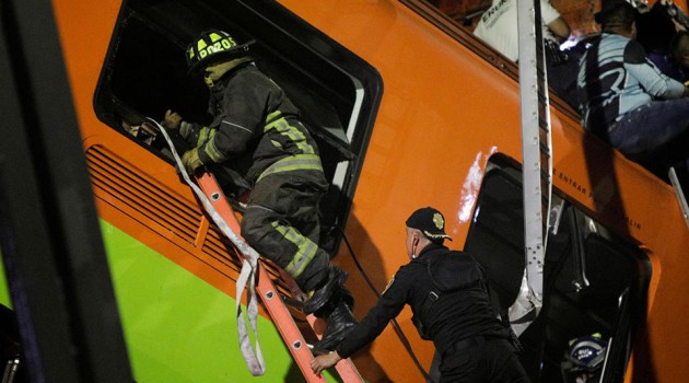 Thirteen killed, 70 injured in metro bridge collapse in Mexico