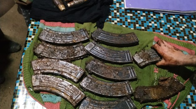 ‘Old Hideout’ Busted in Ganderbal Forest Area, Ammunition Recovered
