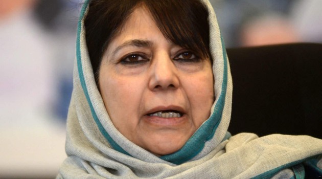 I am locked in my house, alleges Mehbooba