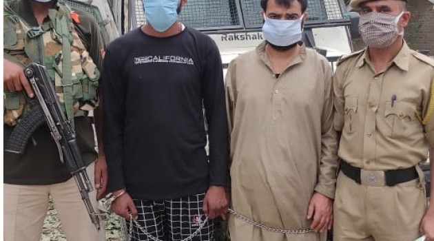 02 absconders arrested after 12 years in Budgam:Police