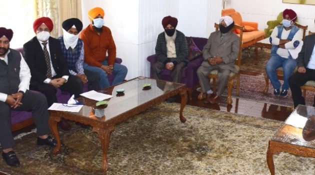 United Kashmiri Sikhs Progressive Forum Delegation calls on Lt Governor