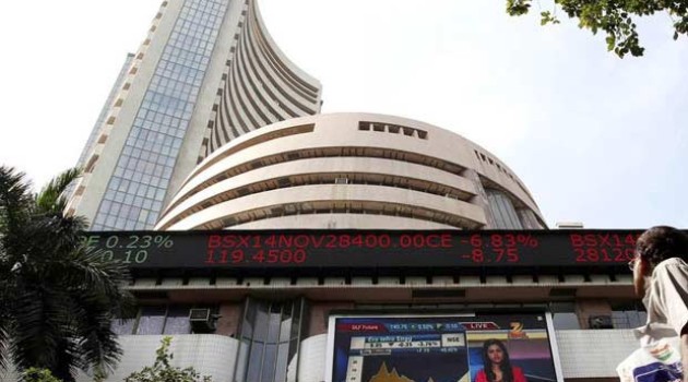 Sensex falls over 100 pts