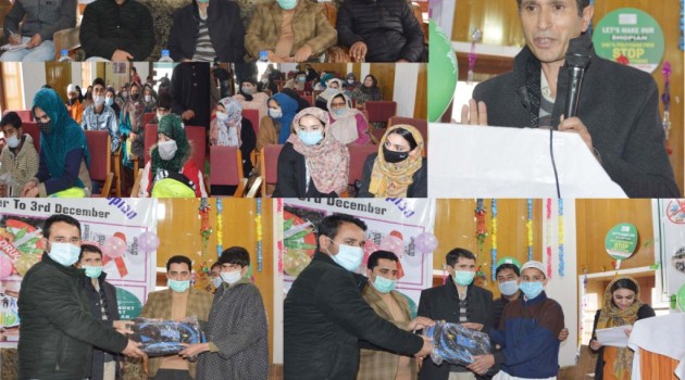 Disability Week celebrated at Town Hall, Shopian