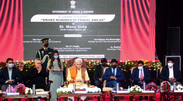Lt Governor Launches Smart Schools in Tribal Areas