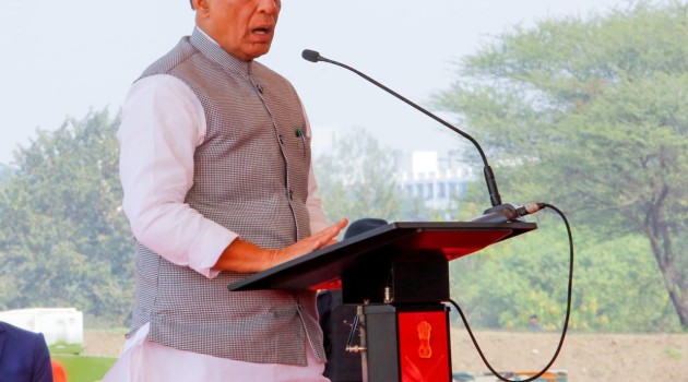 India no longer weak, it is strong & well-equipped to deal with all challenges, says Raksha Mantri Shri Rajnath Singh in Udaipur, Rajasthan
