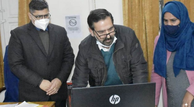 E Office working system launched in DC office Rajouri