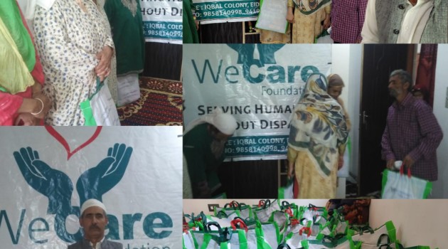 We Care Foundation distributes Food Kits in Summerbugh-Lasjan