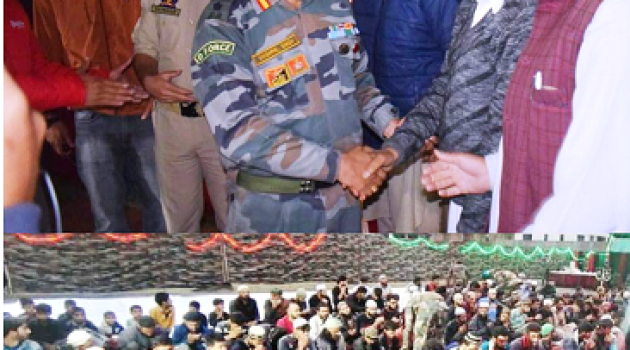 Army organises Iftar Milan at Chhatroo