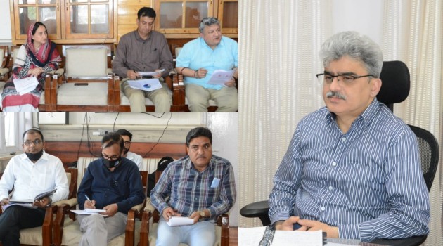 Dulloo reviews progress on Cluster Development Programme in Shopian Apple Cluster at 1st UT level monitoring committee meeting