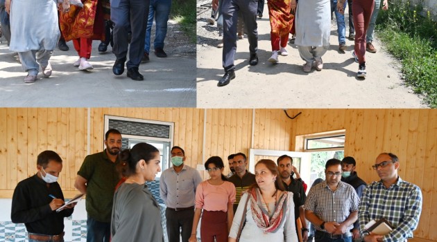 Commissioner Secretary SWD visits Shopian; Inspects functioning of MSK, OSC, ICPH