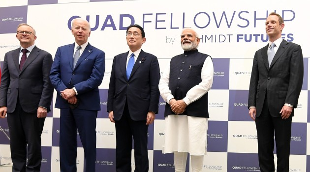 PM at the launch of QUAD Fellowship, in Tokyo, Japan