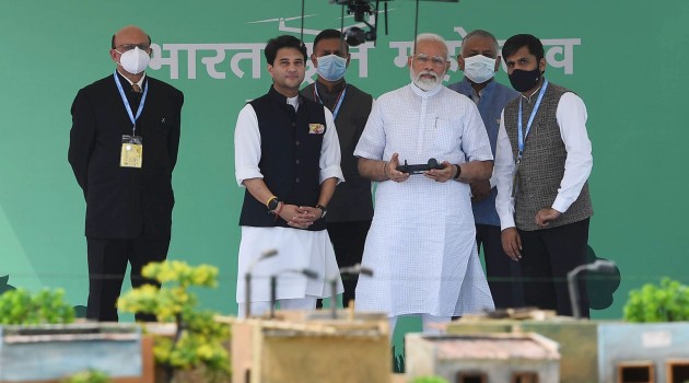 PM inaugurates India’s biggest Drone Festival – Bharat Drone Mahotsav 2022