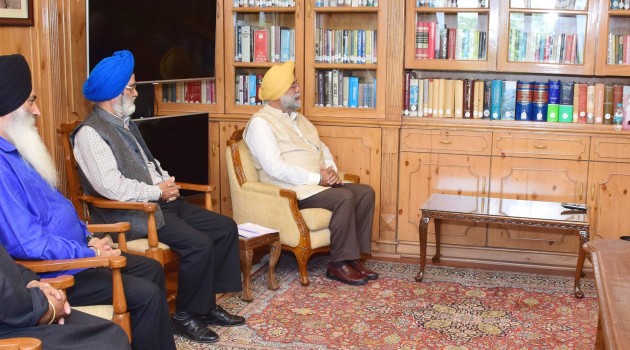 All Parties Sikh Coordination Committee, BMSCL delegation call on Lt Governor