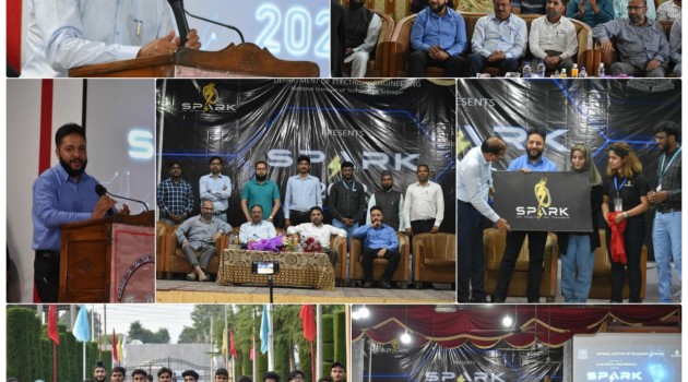 Director inaugurates technical symposium SPARK at NIT Srinagar