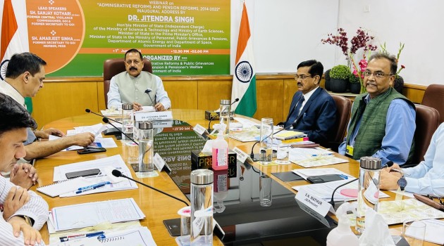 Dr Jitendra Singh releases book on 8 Years of Administrative and Pension reforms; Says, Administrative and Pension reforms under PM Modi aimed at social transformation