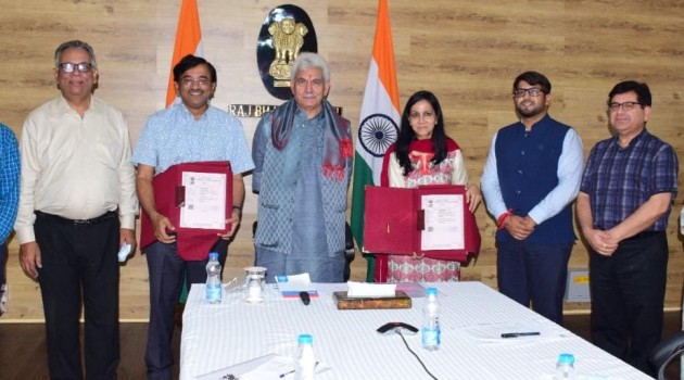 J&K UT inks MoU with IIT Jammu to jointly work on the capacity building of IT infrastructure & e-Services