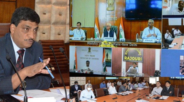 Union Home Secretary reviews PMDP projects under Implementation in UT of J&K