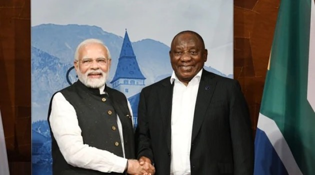 PM Modi holds bilaterals with German Chancellor, South African President