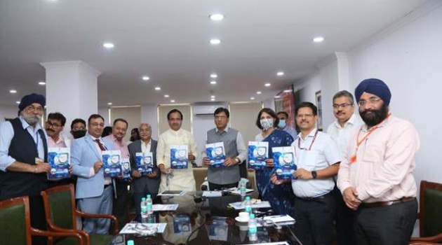 Union Minister of Chemical and Fertilizers Dr. Mansukh Mandaviya chairs review meeting for the upcoming 12th Edition of India Chem-2022