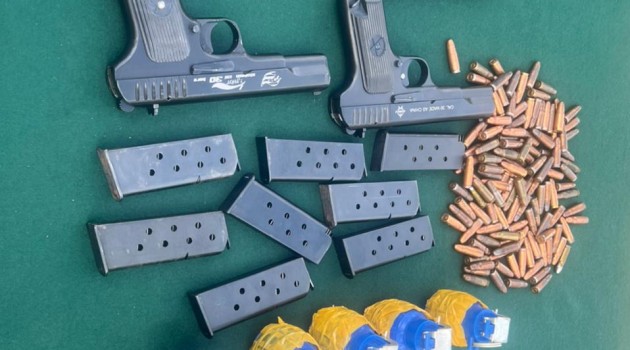 2 Hybrid Militants Arrested in Kupwara; 4 Pistols, 10 Grenades Recovered