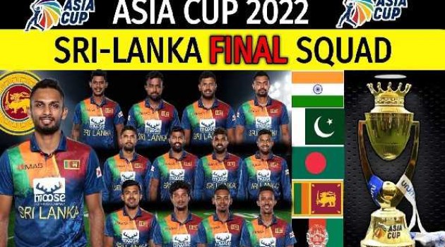 Sri Lanka announce Asia Cup squad