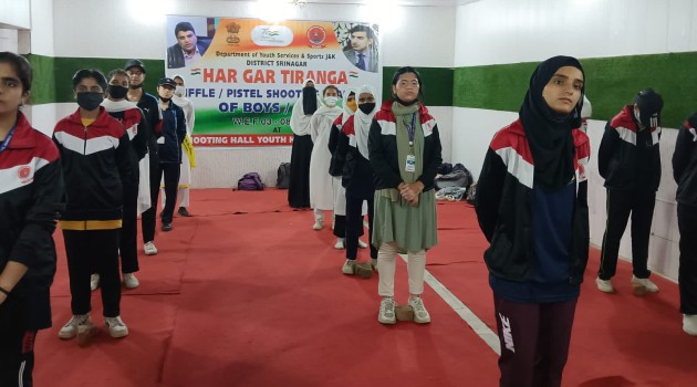 Basic Training course in Rifle Shooting for Girls begins at YH Srinagar