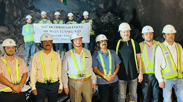 Breakthrough Of Important Main Tunnel T-13 Achieved On The Usbrl National Project Of Northern Railway