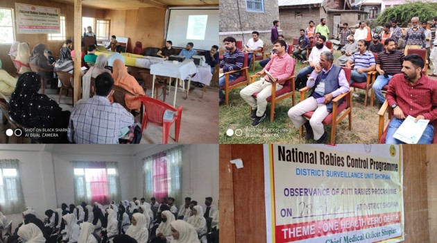 Anti Rabies Day observed across district Shopain