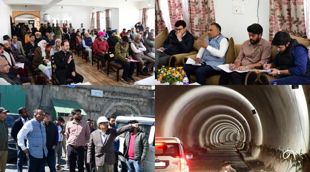 Div Com Kashmir visits Sonamarg; reviews winter preparedness