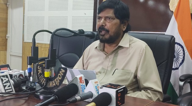 Development and peace in J&K is top priority of PM Modi led government: Ramdas Athawale