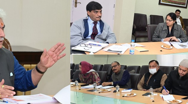 Lt Governor chairs review meeting of Labour & Employment Department