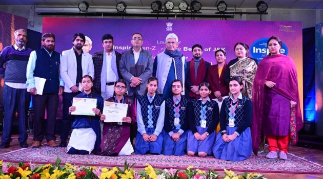 Lt Governor launches contemporary digital shows ‘Inspire Gen-Z’ & ‘The Beats of J&K’ created by DIPR to engage, entertain and inspire Youth