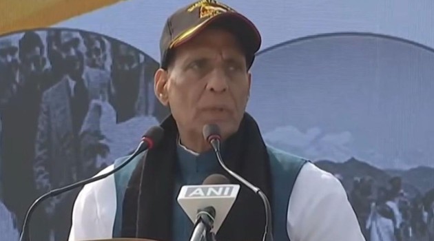 Committed to implement Parliament resolution about retrieving PoK: Rajnath Singh in Srinagar
