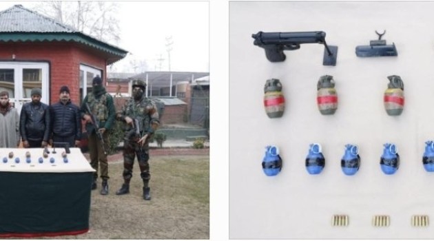 04 AuGH Militant Associates Arrested As Militant Module Busted in Sopore: Police