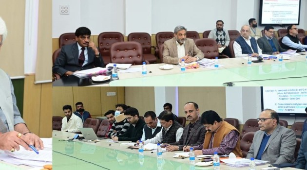 Lt Governor reviews working of Revenue Department