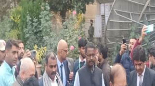 Hon’ble Minister of State for I&B visited DDK Srinagar and reviewed the work of Media Units including performance under Special Campaign 2.0 on Swacchata