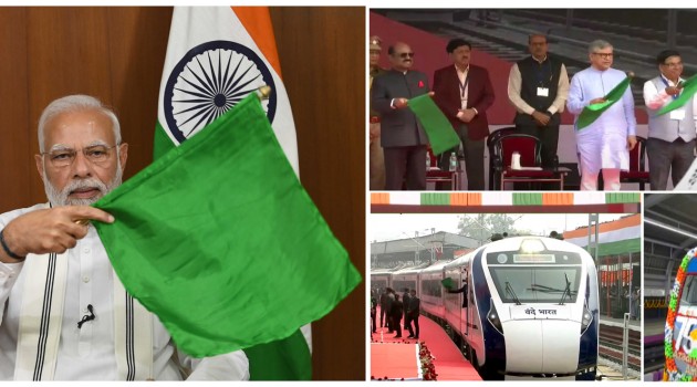 PM flags off Bengal’s first Vande Bharat Express