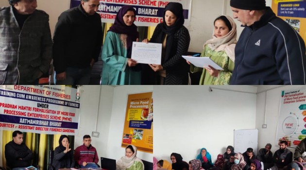 One-day Awareness camp on PM-FME held at NRLM (UMEED) center of Block Kangan