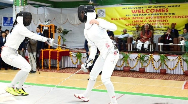 Manoj Sinha Inaugurated All India Inter-University Fencing Championship
