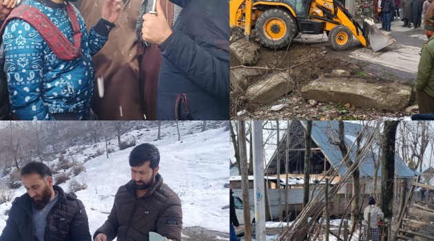 Massive Anti-Encroachment Operations continues in Ganderbal