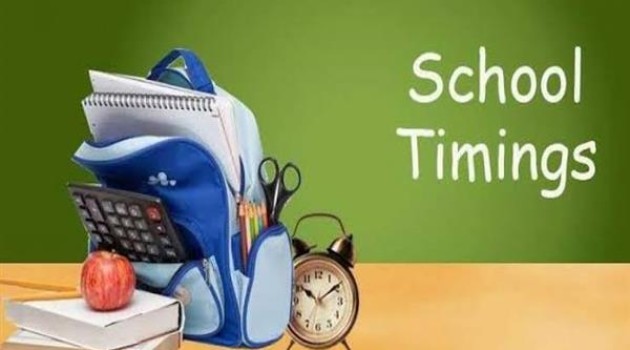 New School Timing for Srinagar from October 1