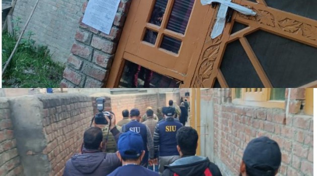 TRF Arms Recovery Case: 4 Houses Being Attached in Srinagar, Anantnag by SIU