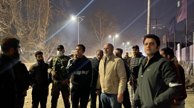 Div Com Kashmir takes late night tour of City