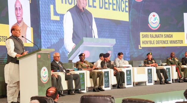India will continue to work with African nations to promote regional security, stability & enhance defence capabilities, says Raksha Mantri during 1st India-Africa Army Chiefs’ Conclave in Pune