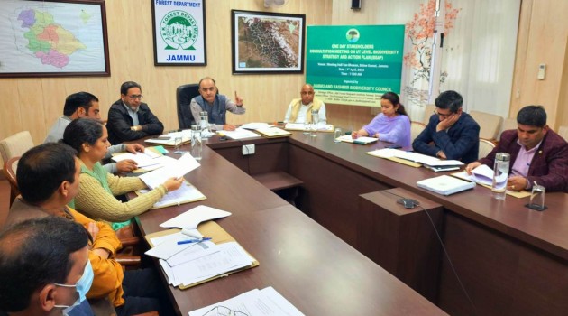 Jammu and Kashmir Biodiversity Council holds stakeholder consultation meeting