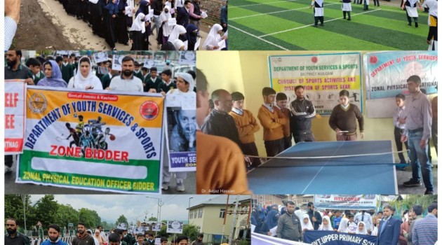 District Ganderbal Shines in Provincial Level Sports Championships