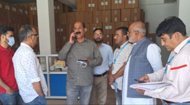 Director Agriculture inspects various Pesticide Godowns in South Kashmir